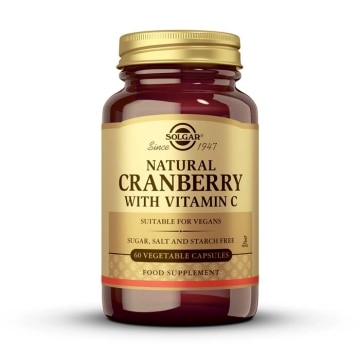 Arándano rojo con vitamina C - 60 cápsulas vegetales