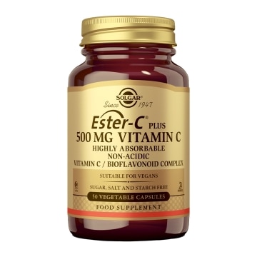 Ester-C® Plus - Vitamina C patentada 500mg - 50 cápsulas vegetales
