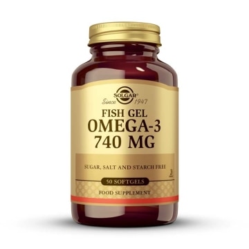 Fish Gel omega-3 740 mg - 50 cápsulas blandas