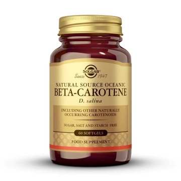 Beta-Caroteno - 60 cápsulas blandas