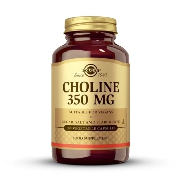 Colina 350 mg - 100 cápsulas vegetales