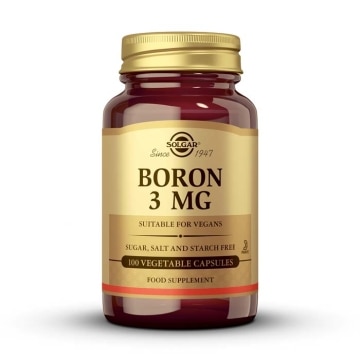 Boro 3 mg - 100 cápsulas vegetales