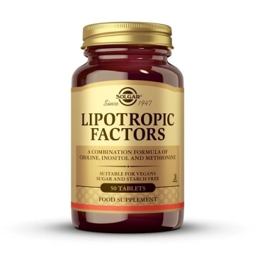 Factores lipotrópicos - 50 comprimidos
