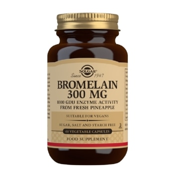 Bromelina 300 mg - 60 cápsulas vegetales