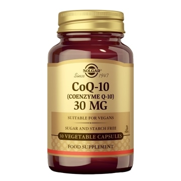 Coenzima Q-10 30 mg - 30 cápsulas vegetales