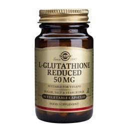 Cápsulas vegetales L-Glutatión Reducido