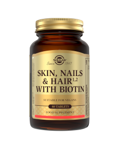 Pelo, Piel y U&ntilde;as con Biotina - 60 comprimidos