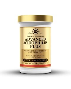 Solgar - Advanced acidophilus plus - 60 cápsulas vegetales