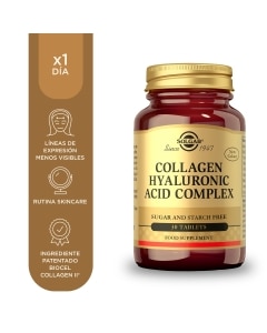 Ácido Hialurónico Complex con Colágeno 120mg - 30 comprimidos
