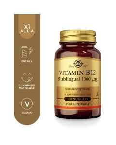Vitamina B12 1000&micro;g - 100 comprimidos masticables
