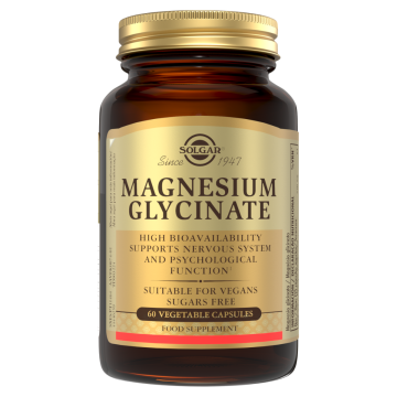 Solgar - Magnesio bisglicinato - 60 cápsulas vegetales