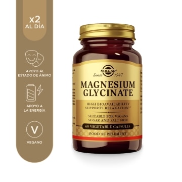 Solgar - Magnesio bisglicinato - 60 cápsulas vegetales
