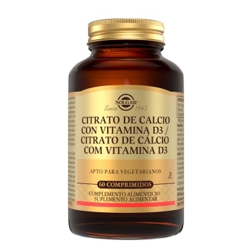 Citrato de Calcio con Vitamina D3 - 60 comprimidos