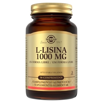 L-lisina 1000 mg - 50 comprimidos