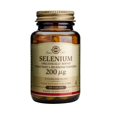 Solgar - Selenio 200 μg - 100 comprimidos