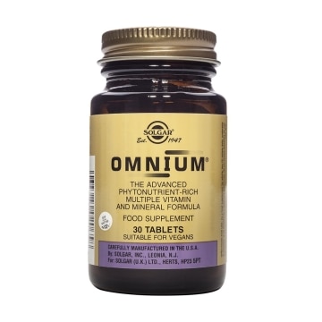 Solgar - Omnium - 30 comprimidos