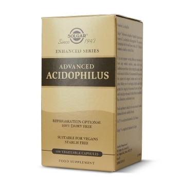 Solgar - Advanced acidophilus - 100 cápsulas vegetales