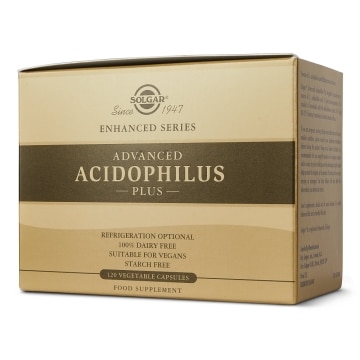 Solgar - Advanced acidophilus plus - 120 cápsulas vegetales
