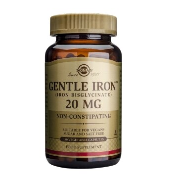 Solgar - Hierro gentle - 180 cápsulas vegetales