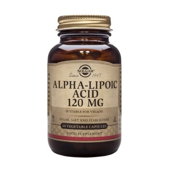 Solgar - Ácido alfa-lipoico 120 mg - 60 cápsulas vegetales