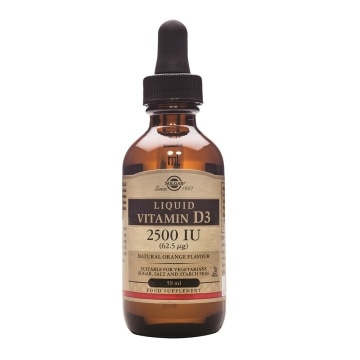 Solgar - Vitamina D3 líquida 2500 UI - 59 ml