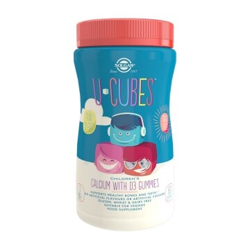 Solgar - U-cubes calcio y vitamina D3 - 60 gominolas