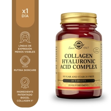 Ácido Hialurónico Complex con Colágeno 120mg - 30 comprimidos