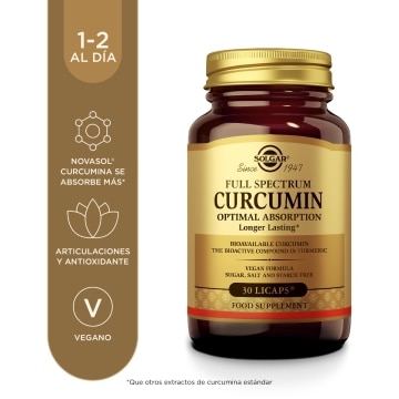 Full Spectrum Cúrcuma - 30 cápsulas