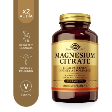 Citrato de magnesio  - 120 comprimidos