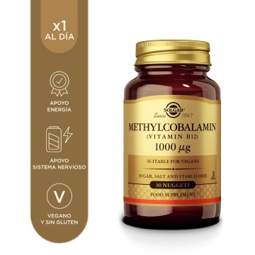 Metilcobalamina (vitamina B12) - 30 comprimidos masticables