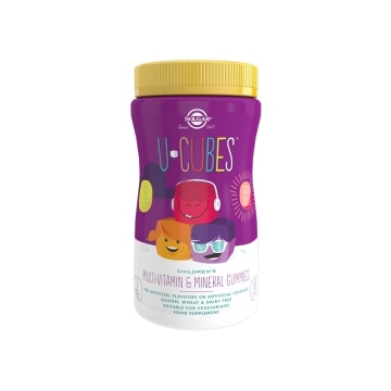 Solgar - U-cubes multivitaminas y minerales para niños - 60 gominolas