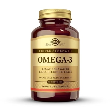 Omega-3 Triple Concentración - 50 cápsulas blandas
