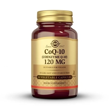 Coenzima Q-10 120 mg - 30 cápsulas vegetales