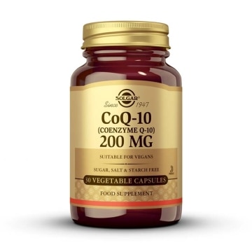 Coenzima Q-10 200 mg - 30 cápsulas vegetales