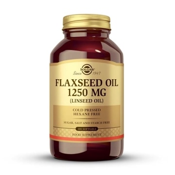 Aceite de linaza 1250 mg - 100 cápsulas blandas