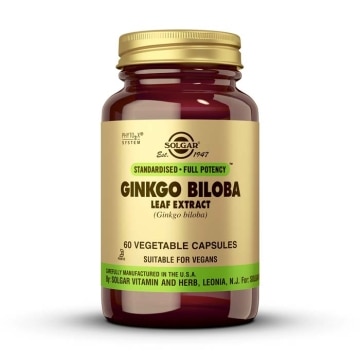 Ginkgo biloba - 60 cápsulas vegetales