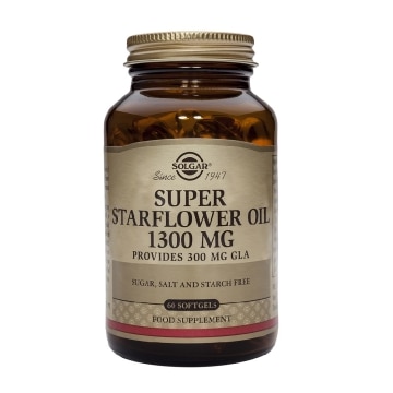 Solgar® Aceite de Borraja 1300 mg - 60 cápsulas blandas
