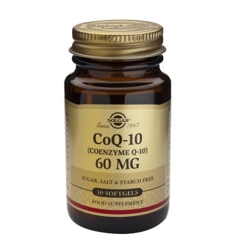 Coenzima Q-10 (CoQ-10) 60 mg en aceite - 30 cápsulas blandas