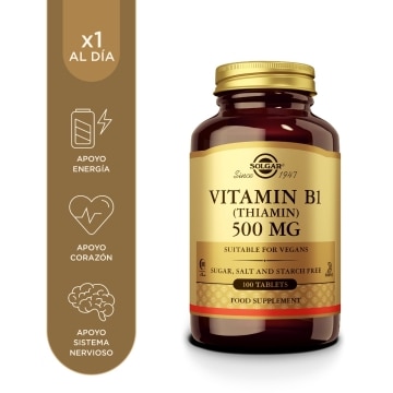 Vitamina B1 500 mg - 100 comprimidos