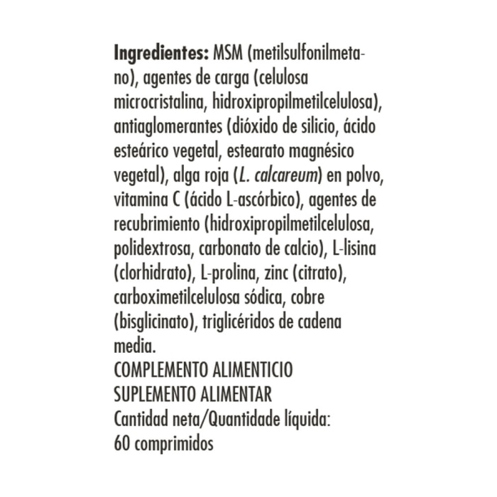 Fórmula Pelo Piel y Uñas - 60 comprimidos