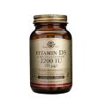 Solgar - Vitamina D3 2200 IU 25 μg - 100 cápsulas vegetales