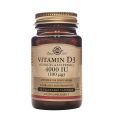 Solgar - Vitamina D3 (Colecalciferol) 4000 UI (100 μg) - 60 cápsulas vegetales