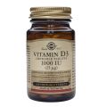Solgar - Vitamina D3 1000 IU 25 μg - 100 comprimidos masticables