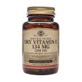 Solgar - Vitamina E de fuente natural 134 mg (200 UI) seca - 50 cápsulas vegetales