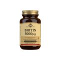 Solgar - Biotina 5000 μg - 100 cápsulas vegetales